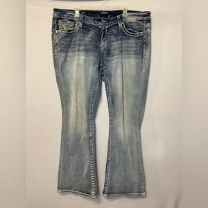 Womens Vigosss Chelsea Bootcutjeans Size 20/33 Classic Fit